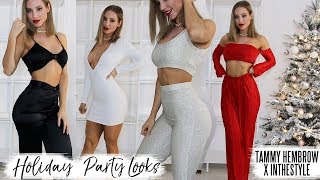 Tammy Hembrow X Inthestyle Try On Giveaway Holiday Glam Christmas Party Looks