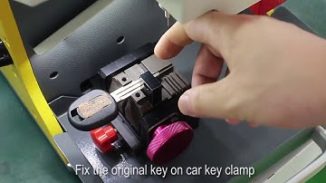 【Kukai Sec-E9】How to Cut Buick Excelle or Chevroler Standard Car keys DWO4  Latest Version