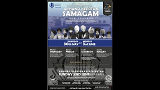 Live: Akhand Keertan Smagam New Zealand June Day 3 Morning (01/06/2024)