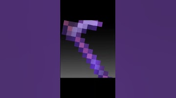 Netherite Hoe🗿🥶 #minecraft