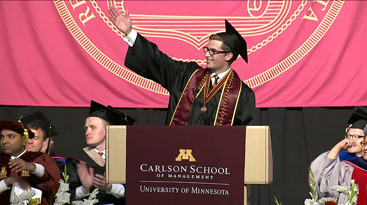 2015 Undergraduate Commencement Student Speaker - Carlson School Undergrad