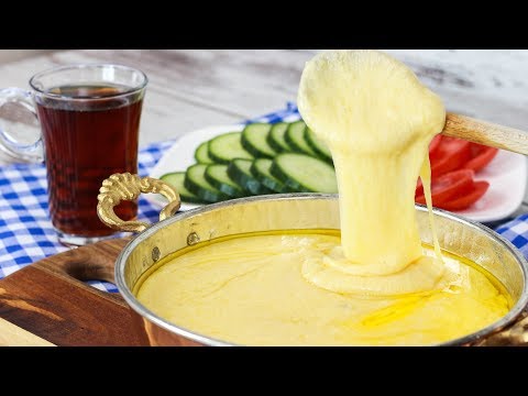 Muhlama / Kuymak - Türkisches Käsefondue / Türkisches Frühstück (Mihlama)