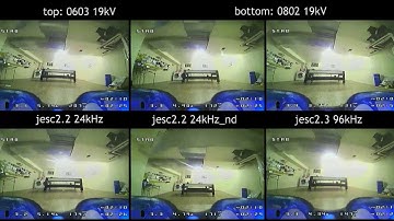 Performance test JESC 24kHz-96kHz: 0603 vs 0802