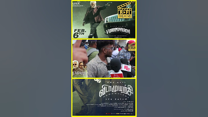 Is Vidaamuyarchifdfs The WORST Decision Ever? Rafi Theatre #vidaamuyarchireview #ajith #trisha