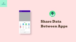 Share Data with Other Applications - Android Studio Tutorial 2021 screenshot 1