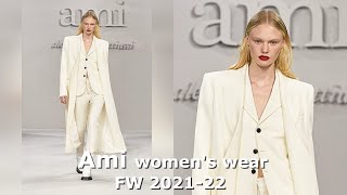 Ami Fall Winter 2021 22 women's wear