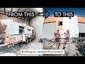 Caravan renovation: The beginning of our van build