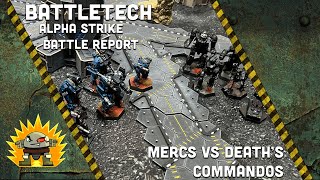 Battletech: Alpha Strike  - MERCS vs Death's Commandos