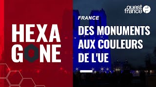 Partout en France, des monuments aux couleurs de l'Union européenne