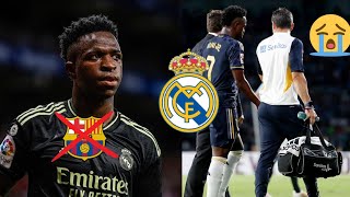 ?Real Madrid: Vinicius incertain pour le Clasico face au Barça  gros coup dur pour les Merengues ?