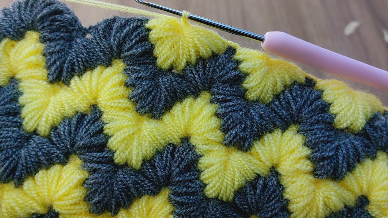 Hello, this is extraordinary, these crochet, these colors fit this crochet very well