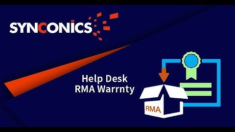 Manage Warranty through Helpdesk RMA | #Odoo Apps | #Synconics [ERP]