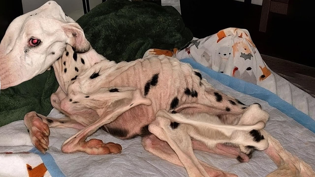 Кожа и кости, брошенный на обочине дороги... но его нежные глаза все еще мечтали о любви и надежде!!