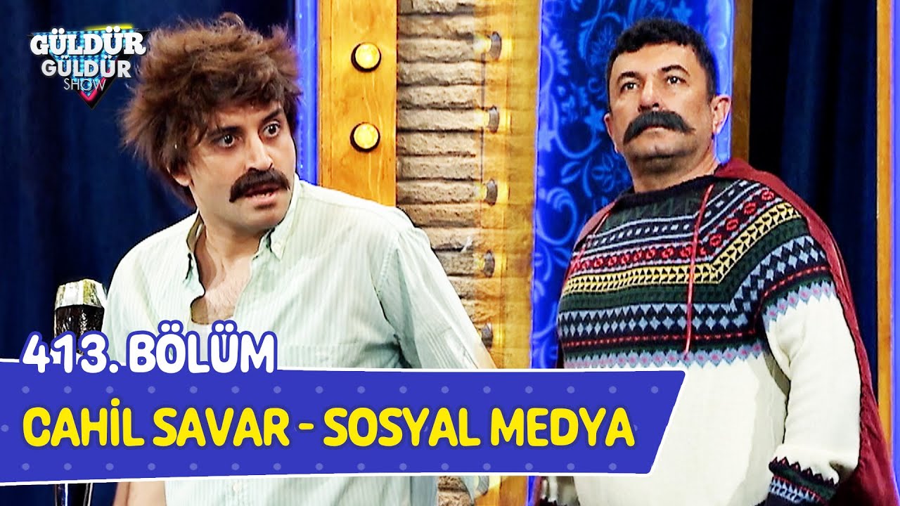 Cahil Savar - Sosyal Medya - 413. Bölüm (Güldür Güldür Show)