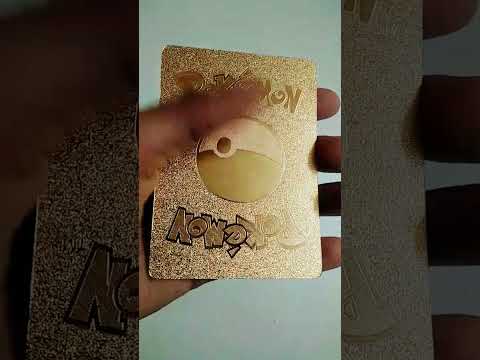 Pokemon card Golden