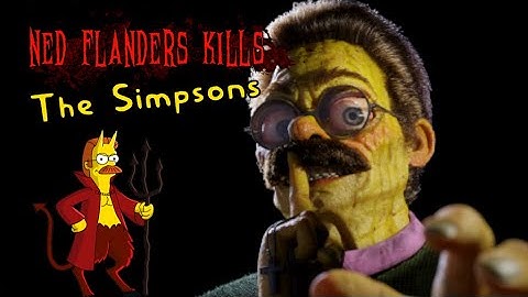 Ned Flanders KILLS The Simpsons - Creepy Horror Game