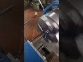Linco B72 Threading Machine Threading sample 63mm #machine #thread #threadingtools #threadcutting