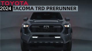 Turbocharged Thrills Off Roading Fun In The 2024 Toyota Tacoma TRD PreRunner