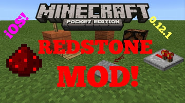 [0.12.1] Pocket Power! - Redstone Mod for iOS Showcase! - Minecraft PE (Pocket Edition)