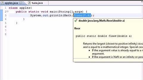 Java Programming Tutorial  - 25  - Math Class Methods