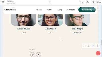 Design Portfolio Website Builder, Branding Agency Website Template