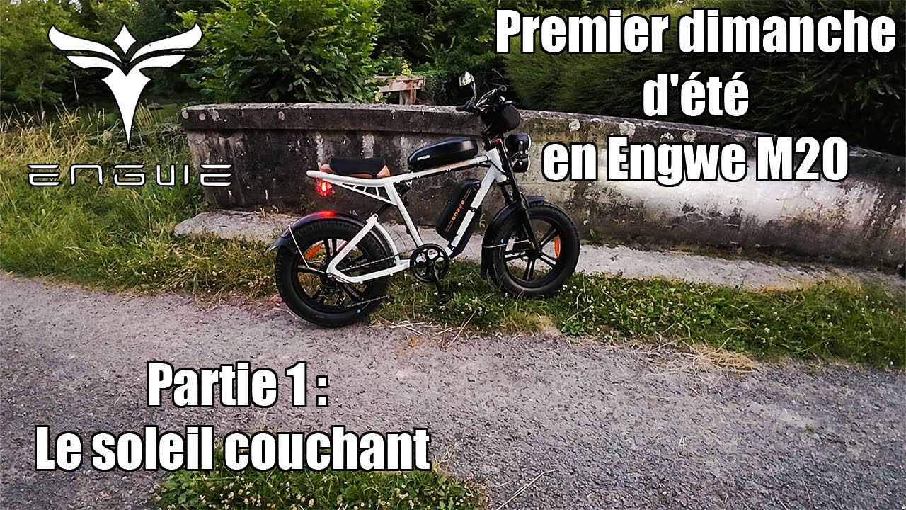 Premier dimanche d'été en Engwe M20 [Partie 1] : Le soleil couchant (4K)