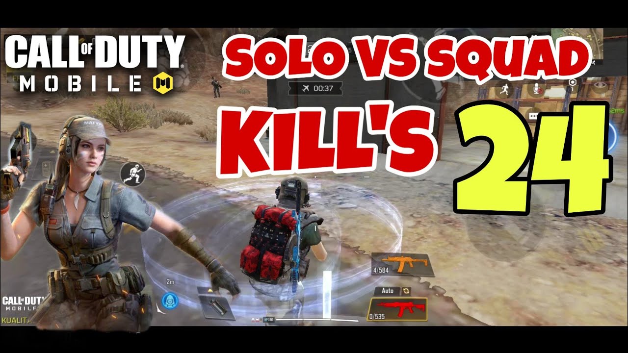 Solo VS Squad | BATTLE ROYALE | CALL OF DUTY MOBILE - YouTube