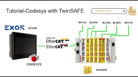 Codesys.EL6910 TwinSAFEを使ってみよう