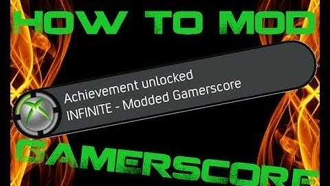 How to mod your XBOX 360 Gamerscore/Achievements [USB]