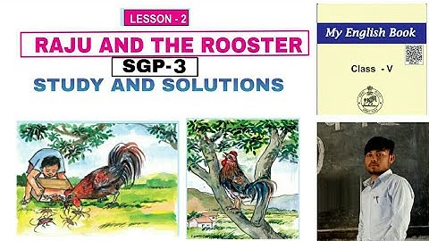 Raju And  The Rooster,Class-5,Sgp-3,Study and solutions