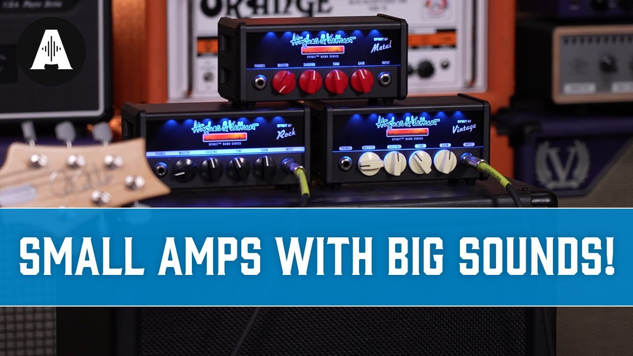 Toy or serious amp? Hughes & Kettner Spirit of Vintage - YouTube