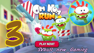 Om Nom: Run Full Screen #3 ZeptoLab Android Gameplay Bubbles Effect Video HD Game