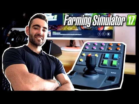 TUTO FS 19] UNBOXING & TUTO LOGITECH SAITEK VOLANT + SIDE PANEL SUR PS4!!! [Farming  Simulator 19] 