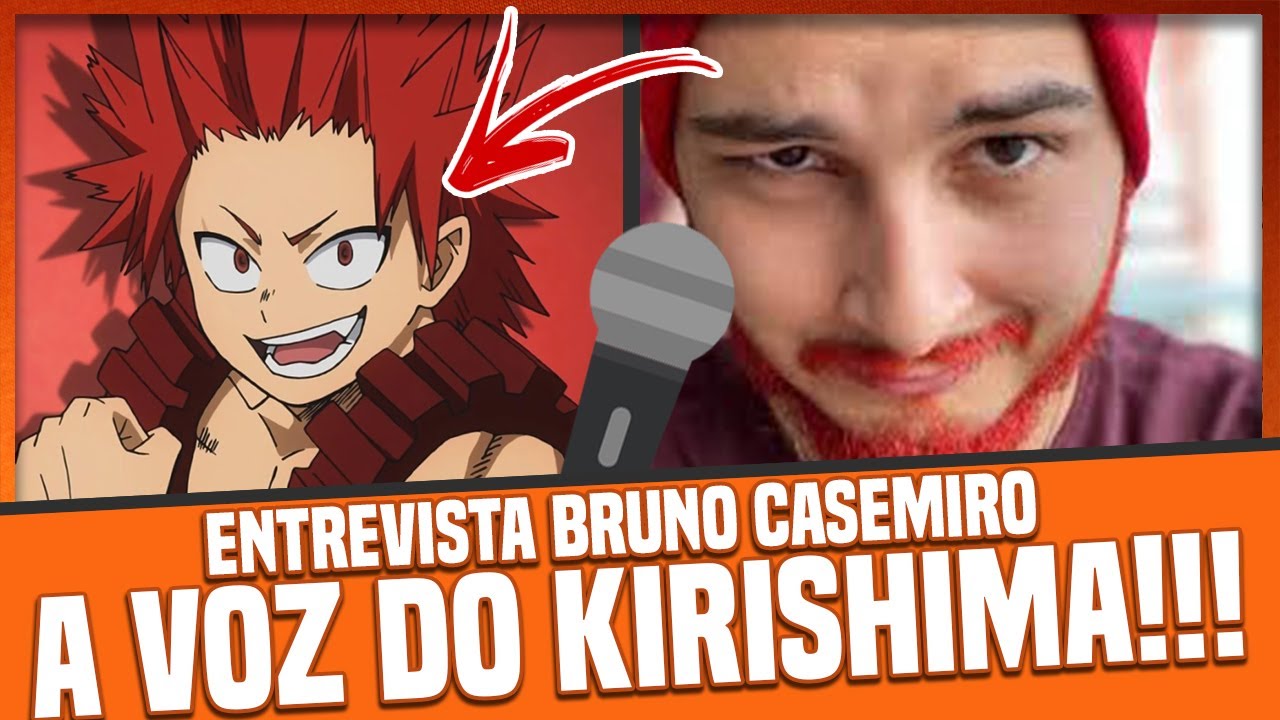 Bruno Casemiro, a voz brasileira do Shinra Kusakabe