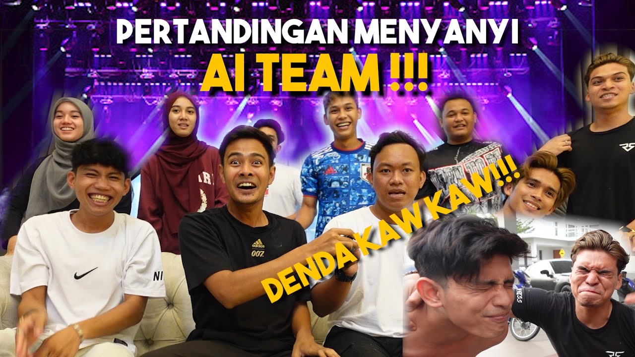 PERTANDINGAN MENYANYI AI TEAM !!! SUARA MIMI MERDU SANGAT...