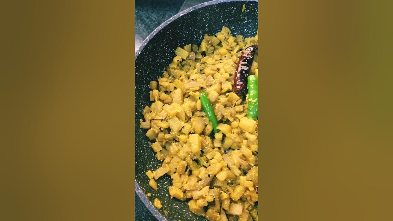 bengali-thor-recipe-banana-stem-recipe-youtube