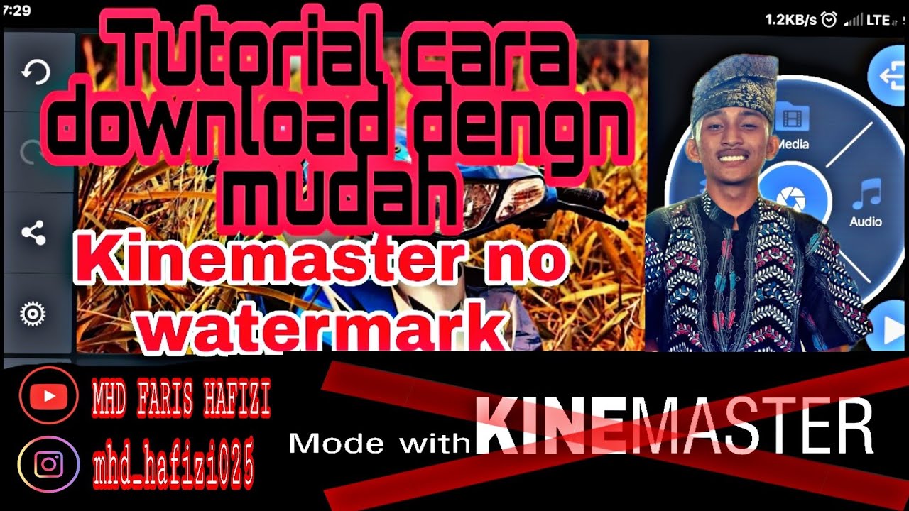 Cara/tutorial download apk kinemaster diamond mod no watermark dengan