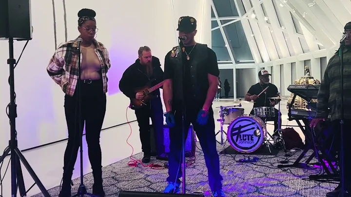 Mike Prince Performs “2 Rings” at Buffalo AKG Art Museum.