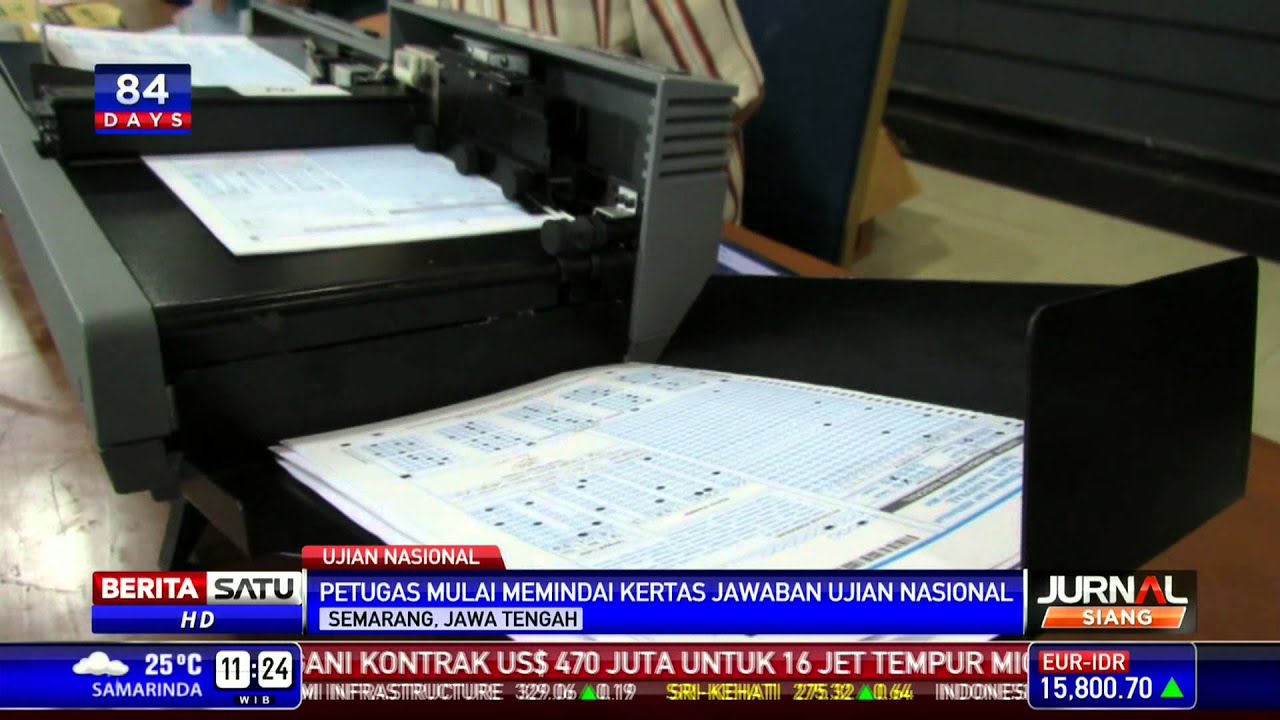 Jutaan Lembar Jawaban Ujian Nasional Jateng Dipindai di UNS
