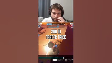 200 IQ TRACER TRICK #overwatch2