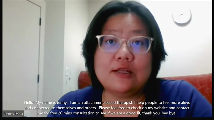 Introduction of Jenny Hsu, M.C., R.C.C.