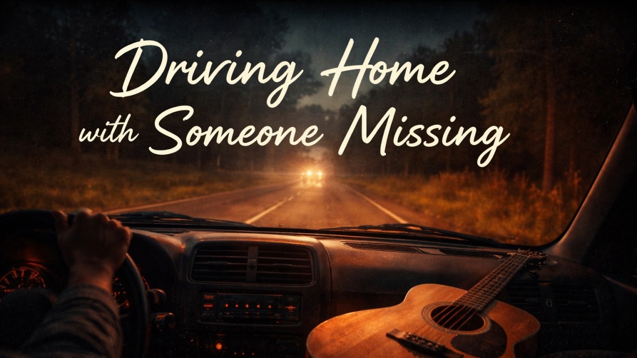 Driving Home with Someone Missing | Emotional Acoustic Folk Song