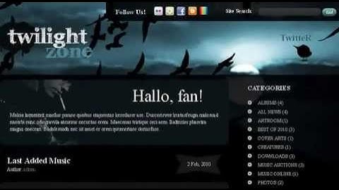 10 Rocking Music Joomla Templates