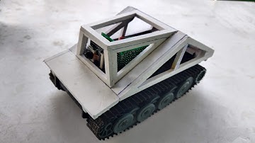 ESP32-CAM FPV Wifi Controlled Arduino Tank