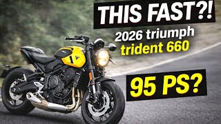 2026 Triumph Trident 660 Is Way Faster Than Anyone Expected