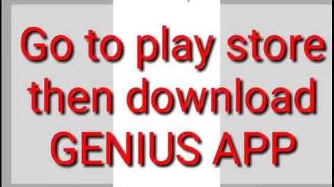 How to get any song lyrics in Android phone ||songs lyrics search engine || genius app