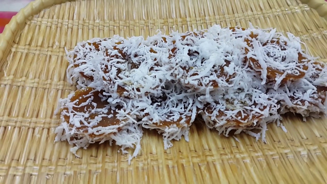 Palm Sugar Rice Cake (Kuih Kosui) Homemade Recipe [Simple 