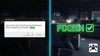 How to Fix Gta 5 Crash During Fib Mission When Switching To Franklin ✅ screenshot 4
