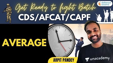 Get Ready to fight Batch CDS/AFCAT/CAPF - Average | Target CDS/AFCAT/CAPF 2021