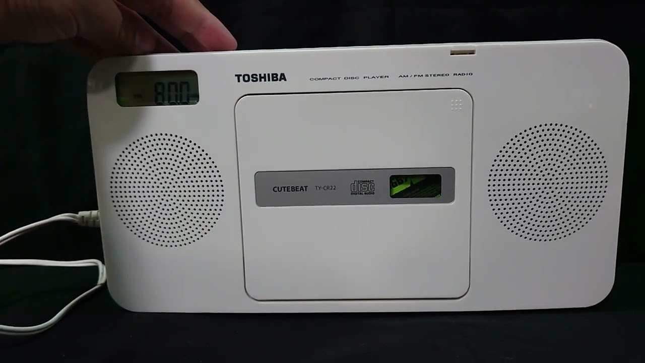 CDプレーヤー】TOSHIBA TY-CR22 - YouTube